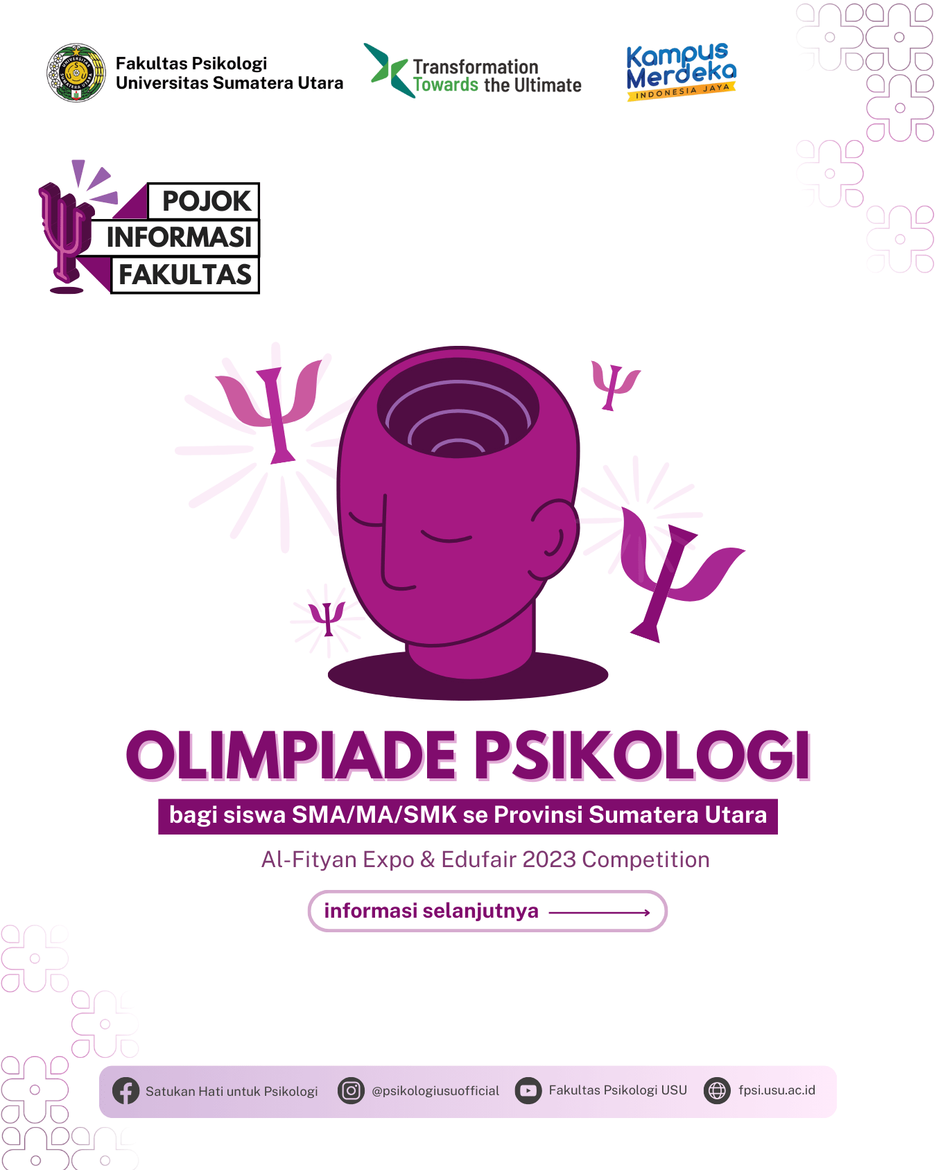 Berita Fakultas Fakultas Psikologi Universitas Sumatera Utara